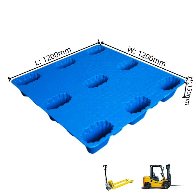 Nako-customize na Blow Molding Plastic Pallet na Nakakatugon sa Iyong Mga Natatanging Kinakailangan (13)