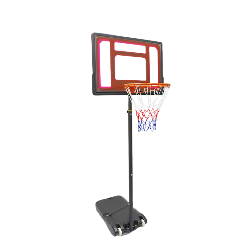 Introducing the Versatile Plastic Basketball Stand with Sand or Water Base Adaptability for Your Playing Needs (1)