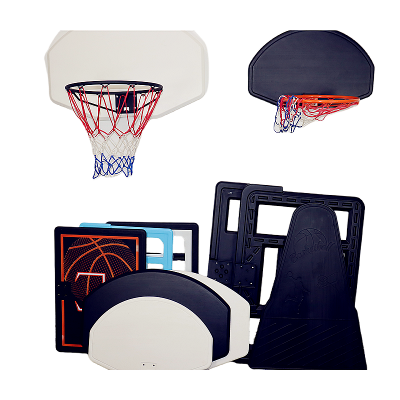 Introducing the Versatile Plastic Basketball Stand with Sand or Water Base Adaptability for Your Playing Needs (5)