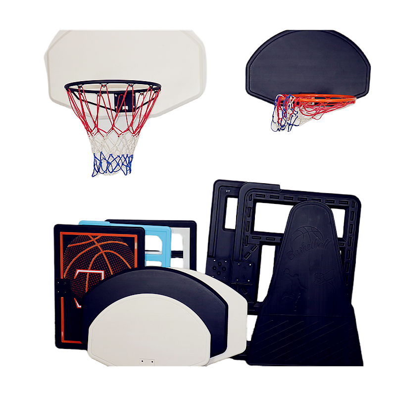 Ukwazisa i-Versatile Plastic Basketball Stand kunye neSanti okanye isiseko saManzi Ukuziqhelanisa neeMfuno zakho zokudlala (5)